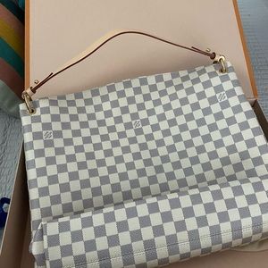 Louis Vuitton Borsa tote Neverfull GM Pre-owned 2011 Bianco, White Louis  Vuitton Monogram Porte Monnaie Billets Viennois Small Wallets